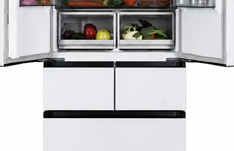 21L Variable Temperature Compartment | Smeta french door fridge and freezer