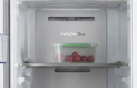 21L Variable Temperature Compartment | Smeta side by side refrigerator with freezer