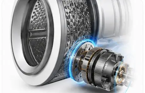 BLDC Inverter Motor for High Efficiency | Smeta stackable washer and dryer