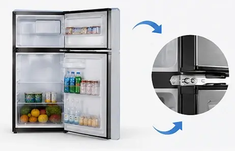 Flexible Installation for Different Vehicle Layouts | Smeta 12v rv fridge