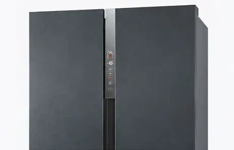 Precise Electronic Control | Smeta side by side refrigerator with freezer