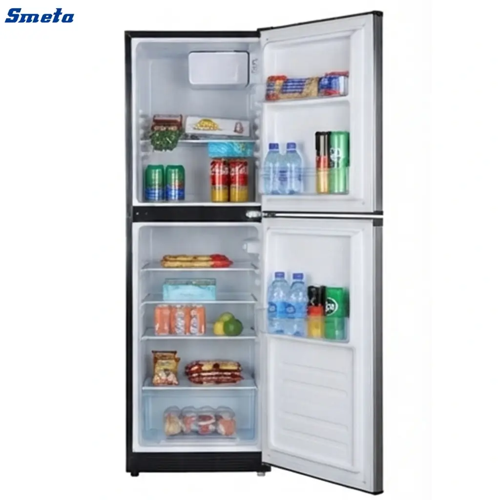 100L 12V/24V Double Door RV Refrigerator