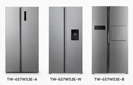 Three Configurations, One Reliable Platform | side by side refrigerator