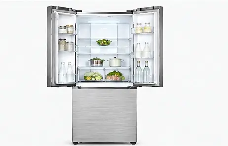 Spacious Capacityfor Everyday Needs | Smeta french door fridge freezer