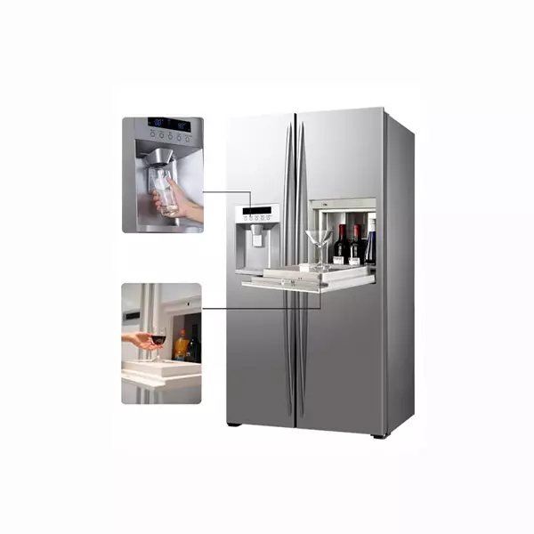 18.1 Cu.ft. Side by Side Fridge Freezer with Water Dispenser
