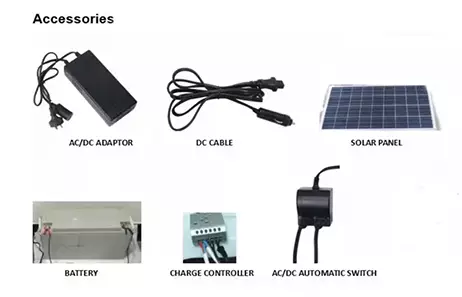 Smeta 108L AC/DC Top Freezer Solar Panel Accessories
