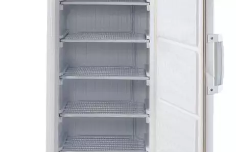 Smeta 280L Upright Freezer with Outside aluminum eva